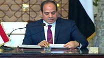 السيسي يبحث مع بوتين تداعيات قرار ترامب بشأن القدس