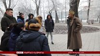 Майсалбек Бишкек көчөлөрүндө