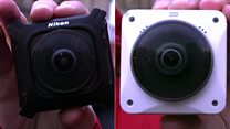 360度カメラ、ニコンとコダックを実地で比較