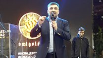 "Медлячок" для Орешкина: концерт Басты на конференции минэкономразвития