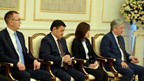 Өзбекстандын президенти Шавкат Мирзиёевдин сүйлөгөн сөзү