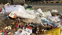 اسلام آباد: کچرا کنٹینر میں کم اور باہر زیادہ ہوتا ہے