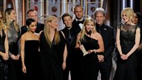 The biggest moments from the Golden Globes