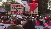 Bidiyon zanga-zangar kungiyar kwadago a Kaduna