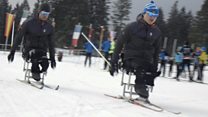 North Korean Paralympic skiers dream of glory