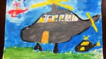 Children draw their future jobs