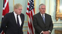 تفاهم بر سر برنامه موشکی ایران در دیدار وزیران خارجه آمریکا و بریتانیا