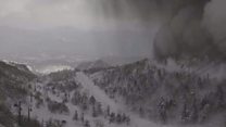 Camera captures deadly Japan avalanche