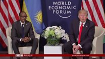 Donald Trump à Davos