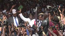 Kenya's Raila Odinga 'inaugurates' himself as president