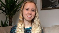 Teen challenges healthy eating advert