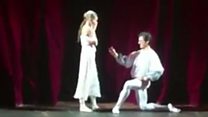 Romeo proposes to real-life Juliet