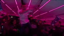 The world's first zero-gravity rave
