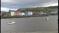 Perchnogion cychod Ceredigion yn anfodlon