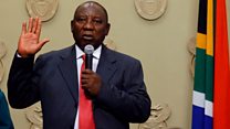 Bi Ramaphosa di aarẹ South Africa