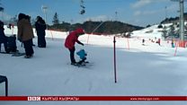 Click: Роботтордун лыжа жарышы