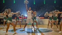 The UK's first male basketball cheerleader