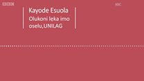 Ifọrọwanilẹnuwo pẹlu Kayode Esuola