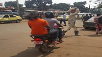Guinée, motos