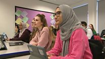 The students who are learning Hinglish