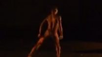 Di artist wey dey dance naked