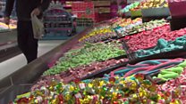 Crossing the border... for sweets