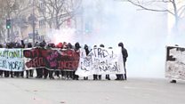 Manifestations massives en France