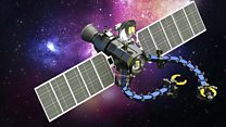 The smart robot arm for work in space