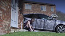 The man who must crawl through front door