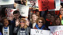 A day of protests against gun violence