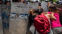 Relatives of dead prisoners tear-gassed
