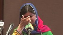 Malala de retour au Pakistan
