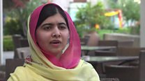 Malala: 'I'm so happy to be home'