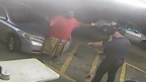 New CCTV shows Alton Sterling shooting