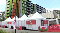 Gemau'r Gymanwlad: Pentre'r athletwyr