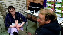 The chiropodist getting homeless people back on their feet