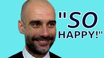 So Pep, how are you feeling right now?