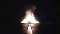 Syria strikes: 12 hours in two minutes
