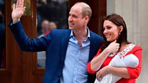 First pictures of royal baby