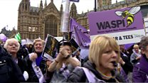 Waspi women get noisy about their pension