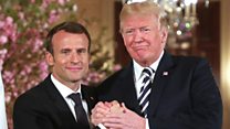 'Macron and Trump seems like a real bromance'