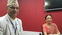 भेषनारायण दाहाल र ऋद्धिबाबा प्रधानसँग