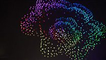 Dancing drone show breaks world record