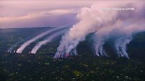 Kilauea volcano burns through Hawaii homes