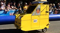 Revellers revved-up for soapbox derby