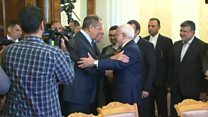 سفرهای خارجی ظریف برای نجات برجام