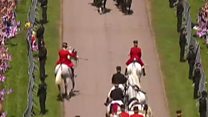 Royal wedding viewers spot 'naughty' horse