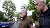 BBC doorsteps man that managed Grenfell