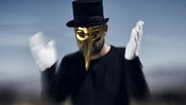 The mysterious musician who wears a mask