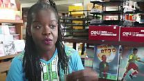 Meet Jeki Joelle Esso, Illustrator weh e draw comic book on Eto’o Fils